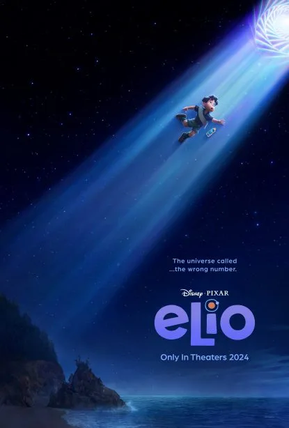 L'affiche officielle de Elio. - Pixar