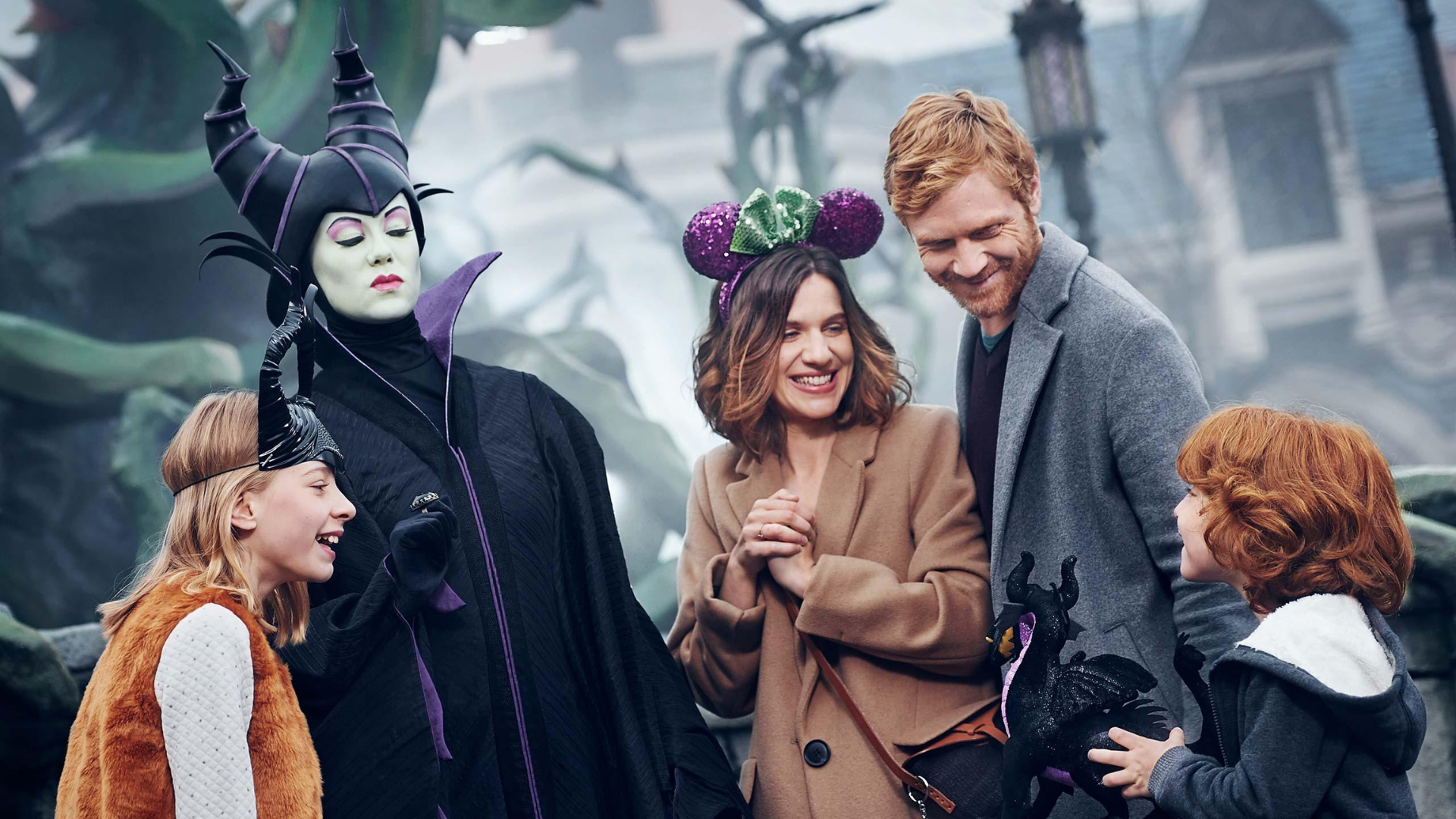 Maléfique costume Halloween Disneyland Paris 2023 - disneylandparis