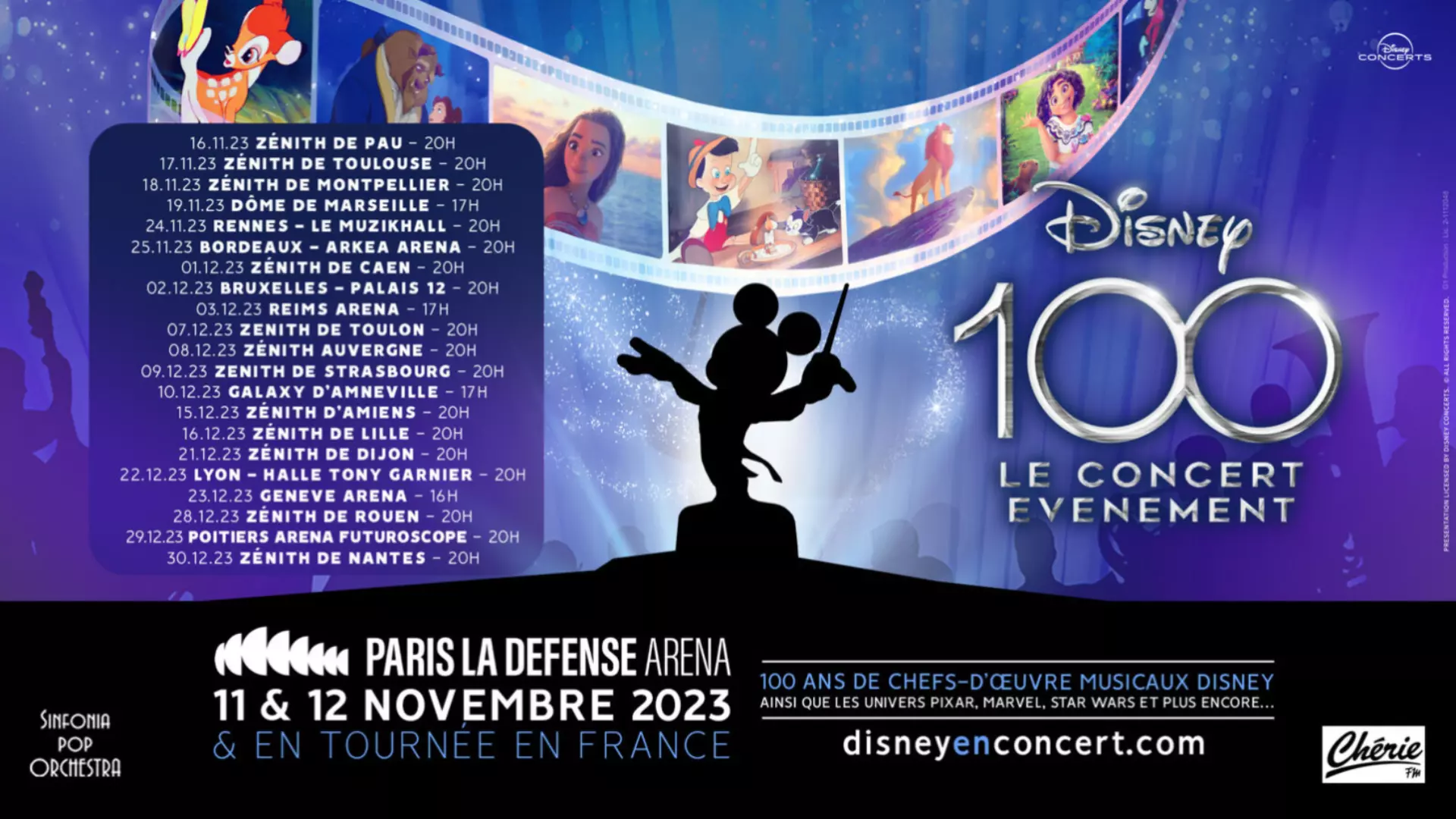 Disney 100 concert évènement - newsroom.disney