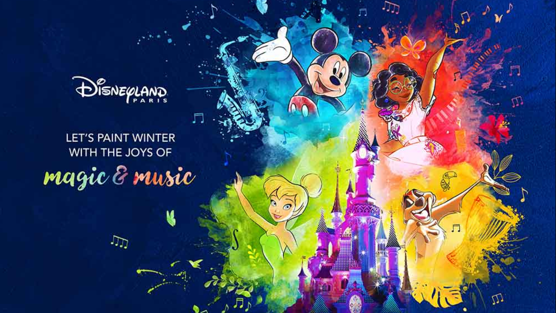 Toute les nouveautés le symphonie Des couleurs à Disneyland Paris - Disneyland Paris