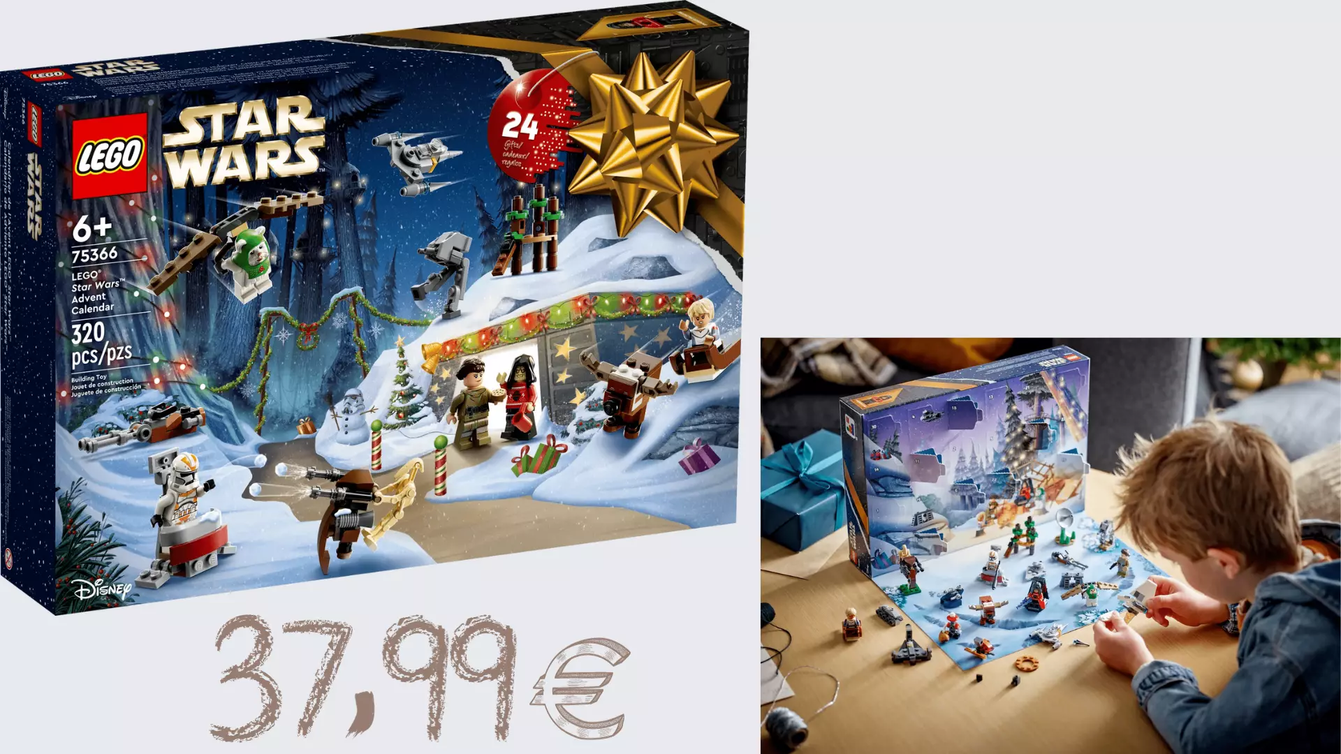 Le calendrier de l’Avent LEGO Star Wars - Disney