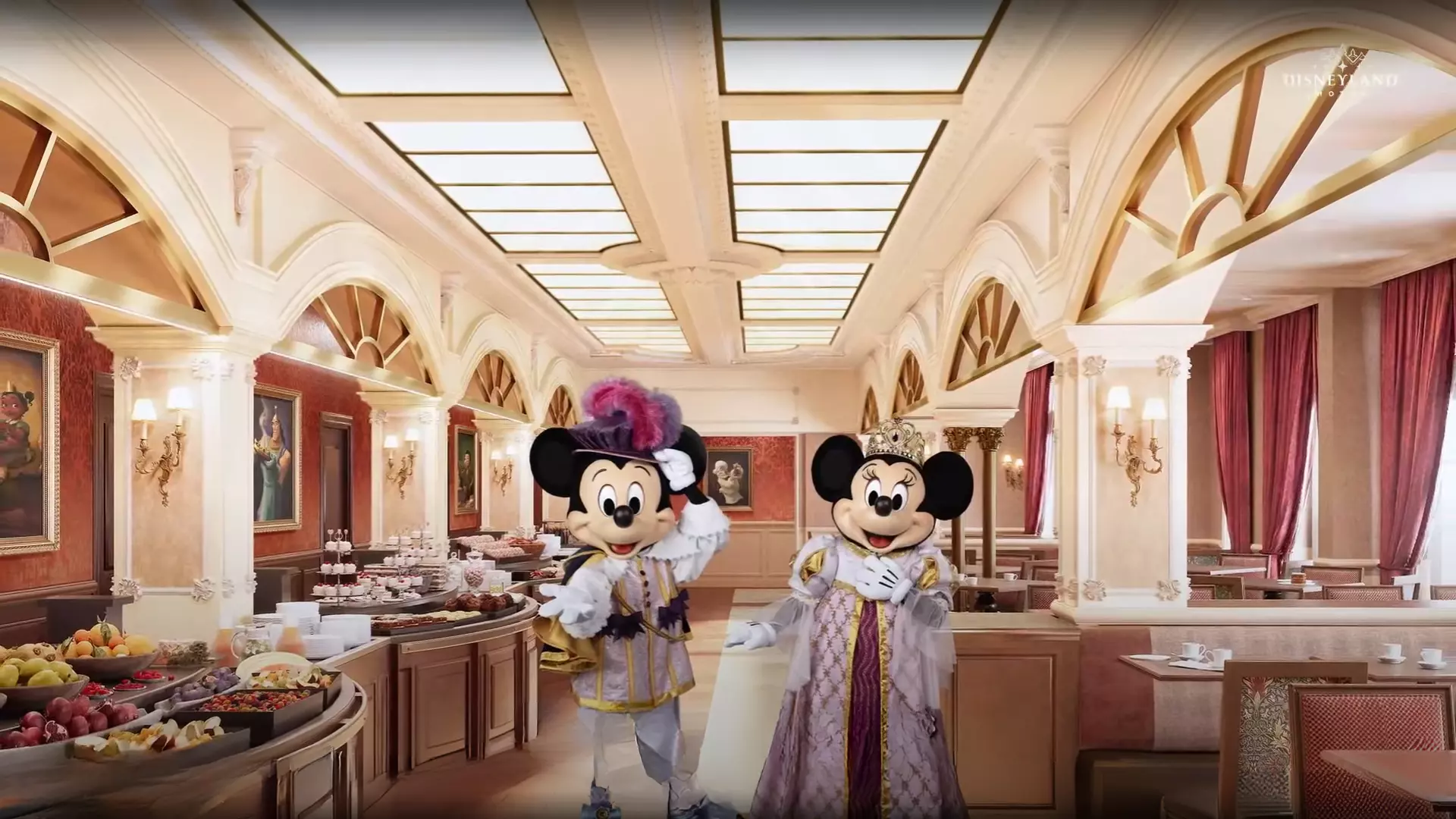 Personnages que nous retrouverons à l'ouverture du Disneyland Hôtel - Disneyland Paris