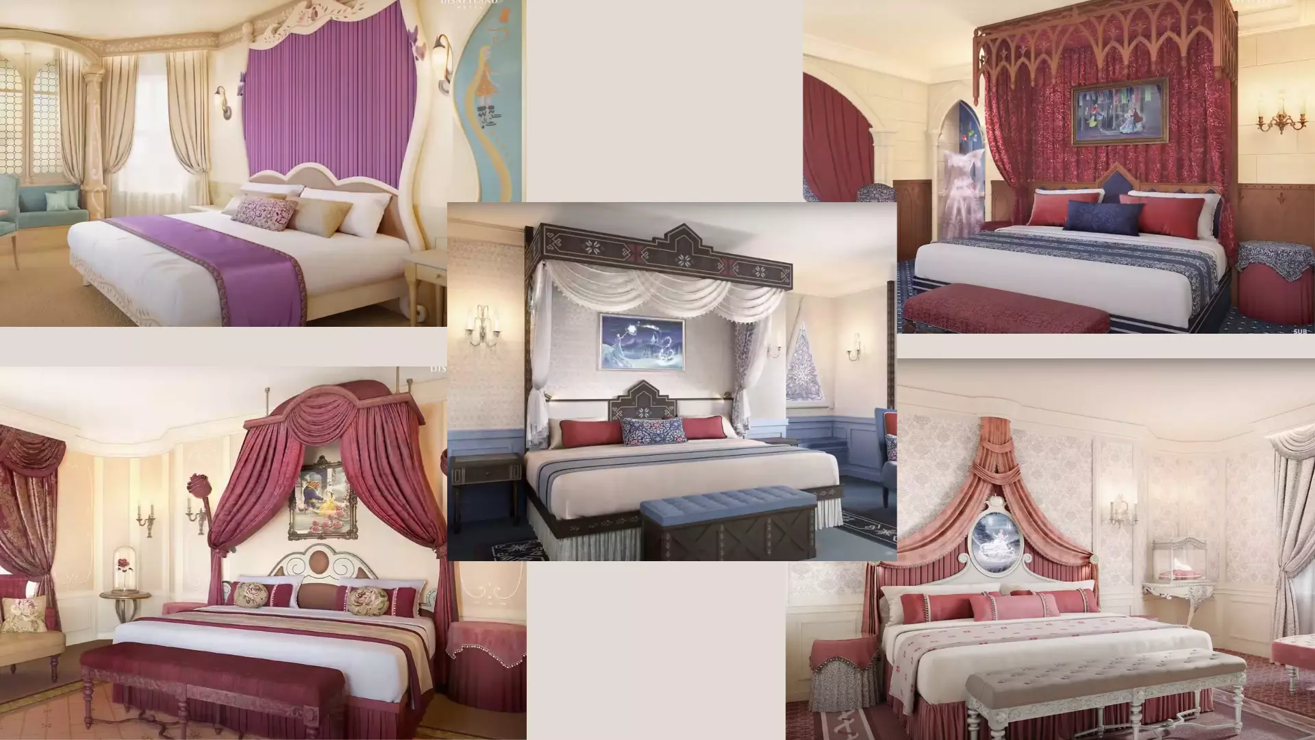 Chambres du Disneyland Hotel - Disneyland Paris