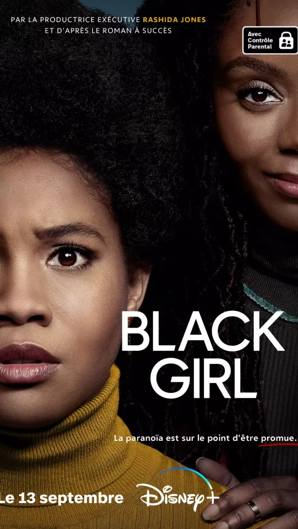 Affiche de la nouvelle série "Black Girl" sur Disney+ - newsroom.disney