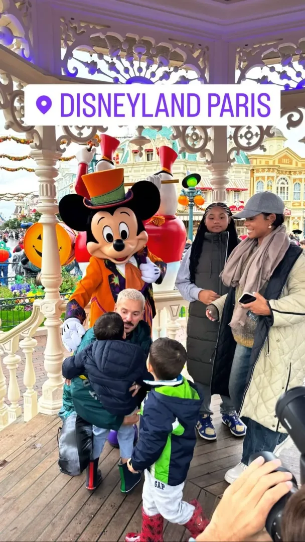 Esta estrella francesa de renombre mundial está en Disneyland París este fin de semana